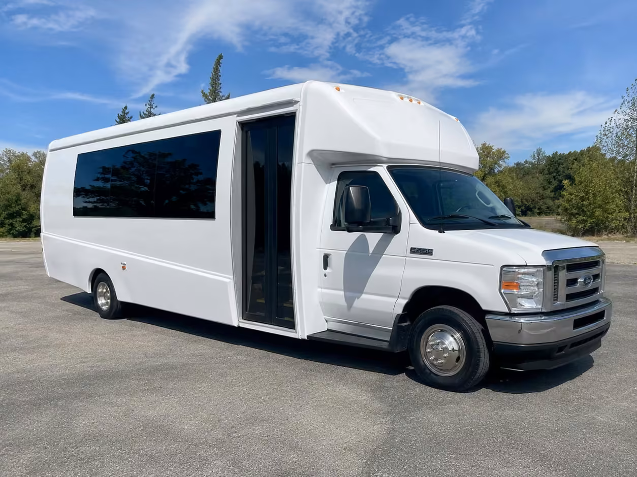 20 passenger party bus
