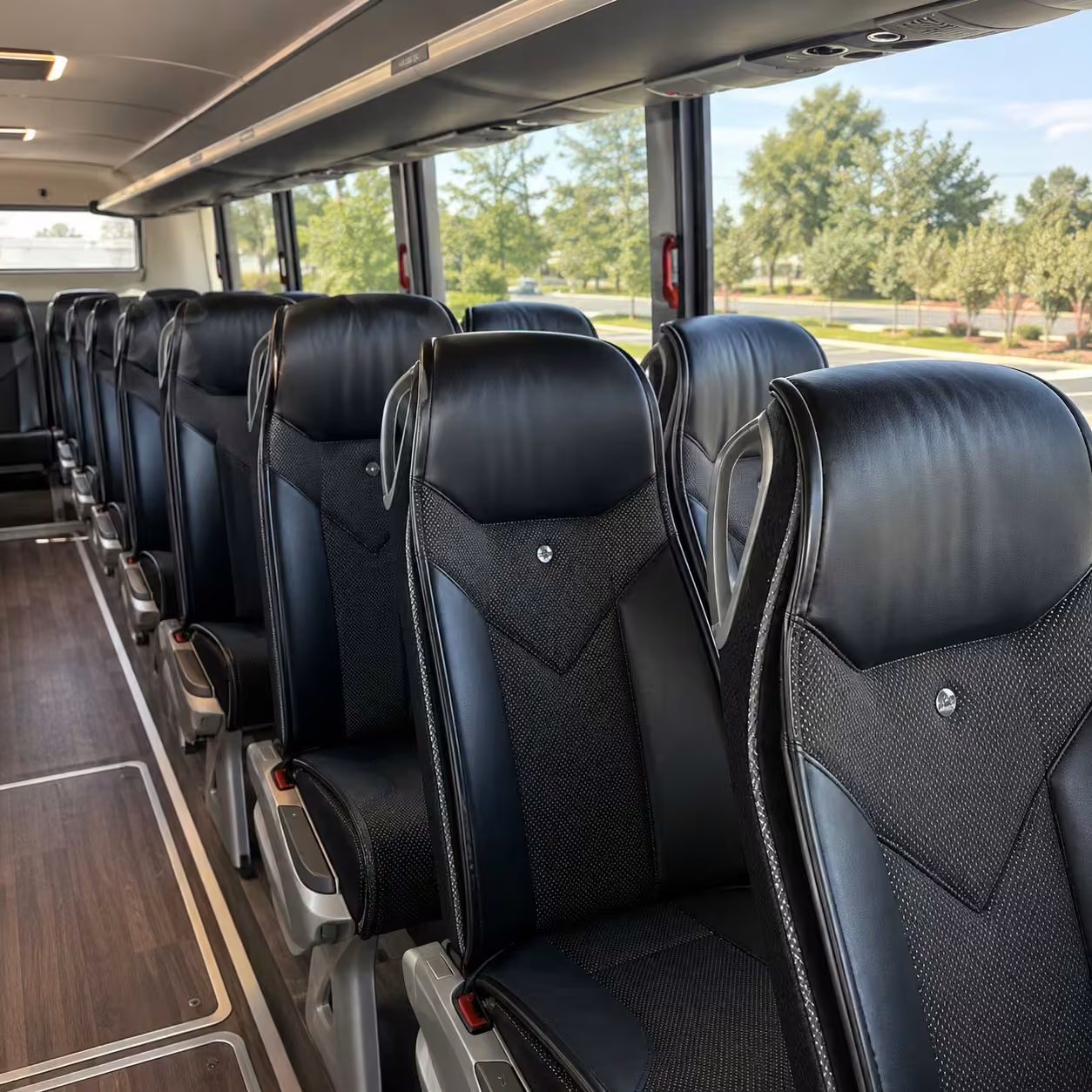 el paso charter bus interior