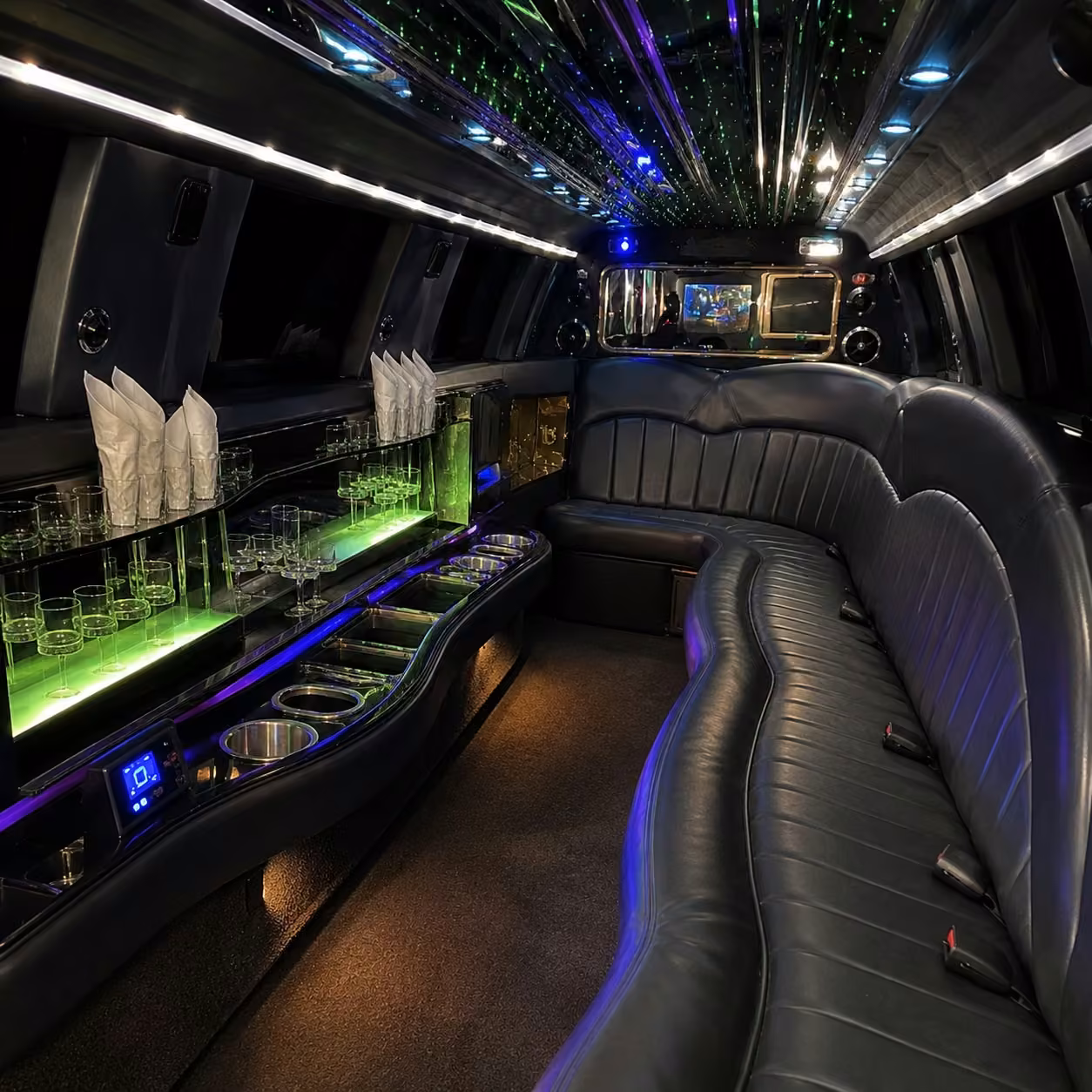lincoln mkt limo interior
